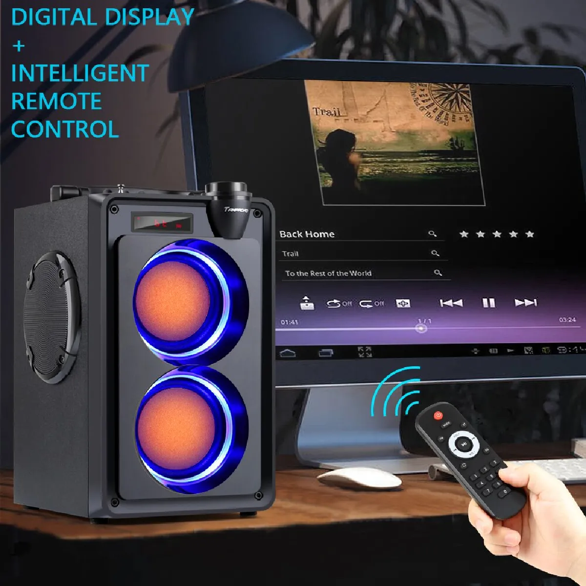 Universal Haut-parleur Bluetooth 20W - Noir