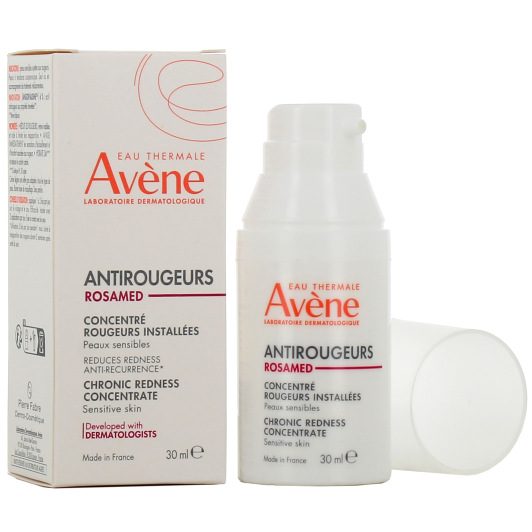 Avene Rosamed concentré anti rougeurs installées - Peau sensible