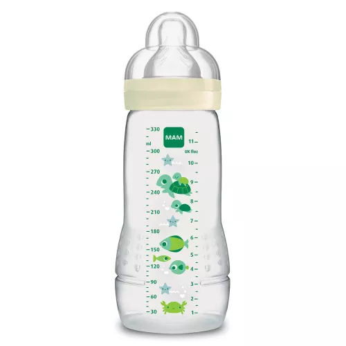 Easy Active Biberon 2ème Âge 330 ml 6 Mois et + - 1 Biberon