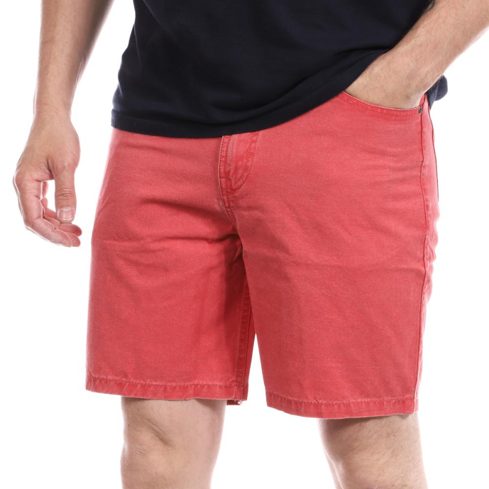 Quiksilver Short Rouge Délavé Homme Quiksilver Les Dunes