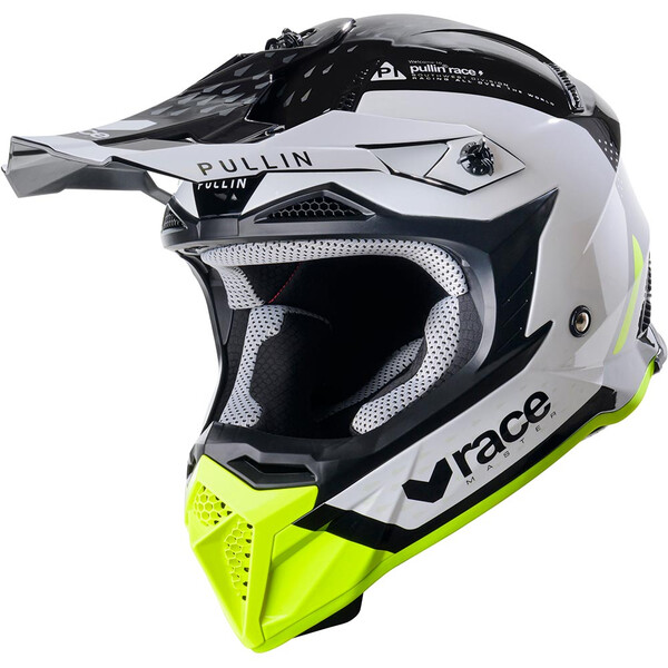 pull-in - Casque Master Noir / Blanc / Jaune fluo / Brillant