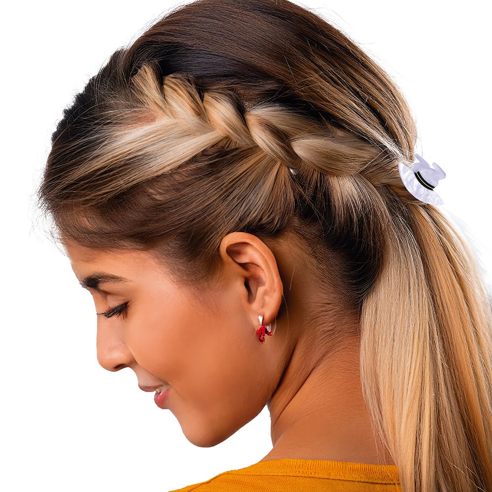 Halloween Haarclip Pompoen En Spook 5st