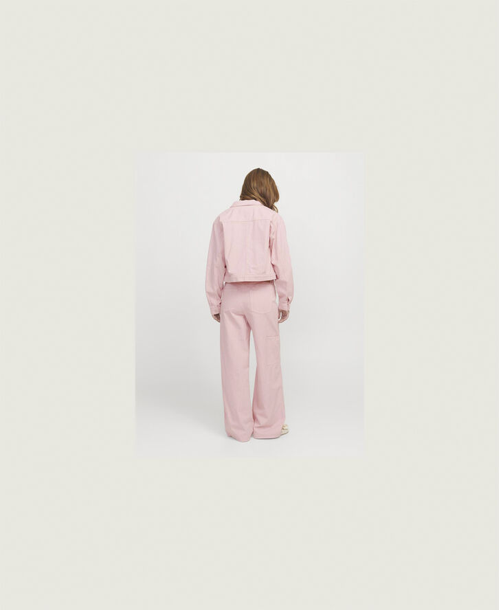 JJXX JXMADDY TOKYO MW PANT PNT Morning glory/white pinstripe