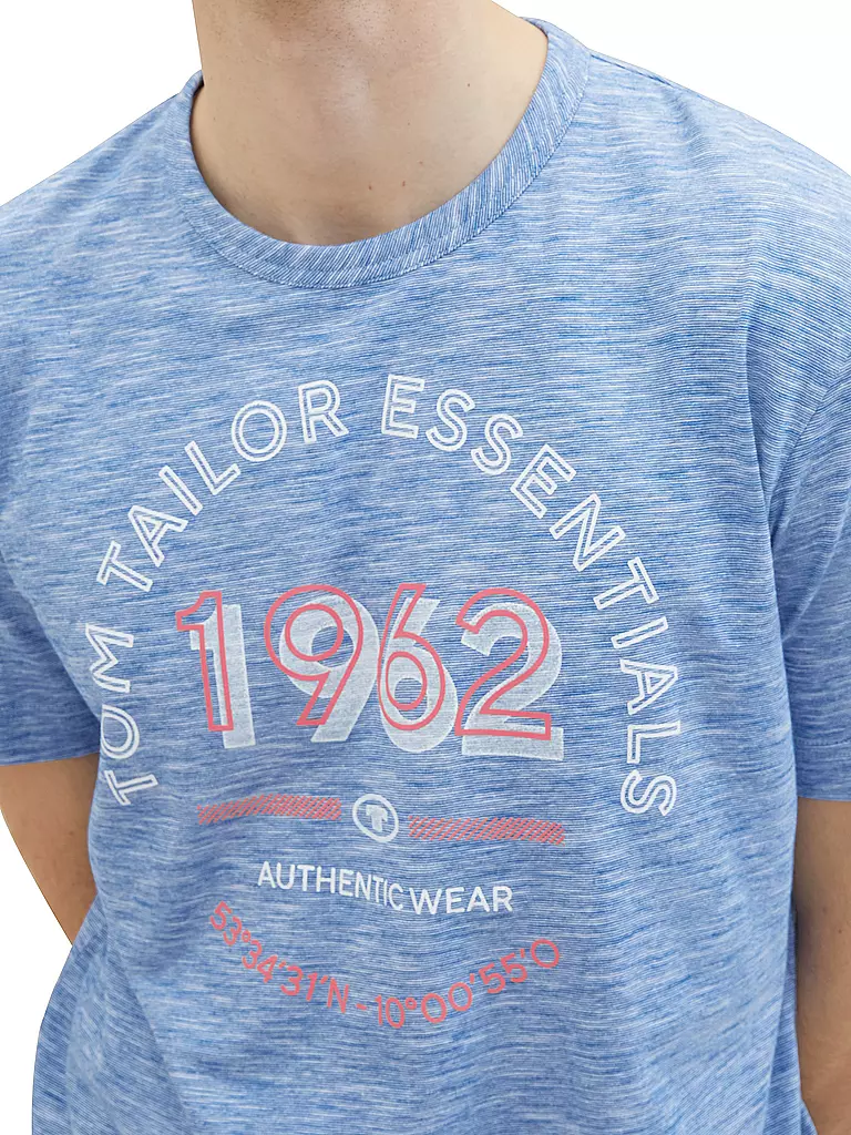TOM TAILOR T-Shirt blau