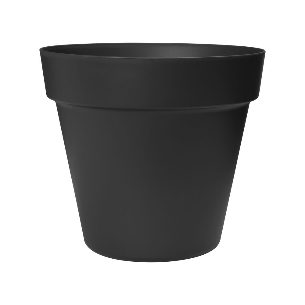 Easyday Smile - Bloempot - Zwart - 30 cm