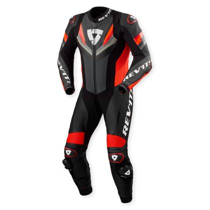 Combinaison Rev it QUANTUM 3 1 PIECE - Gris / Rouge