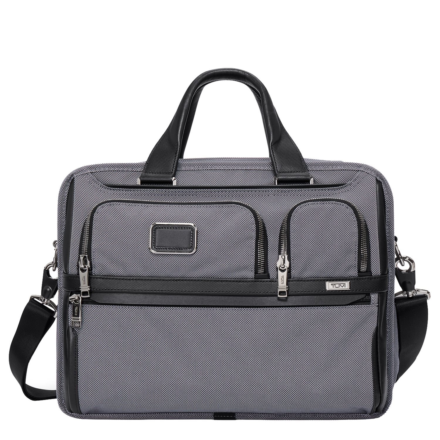 Tumi Alpha EXP Org Laptop Brief meteor grey
