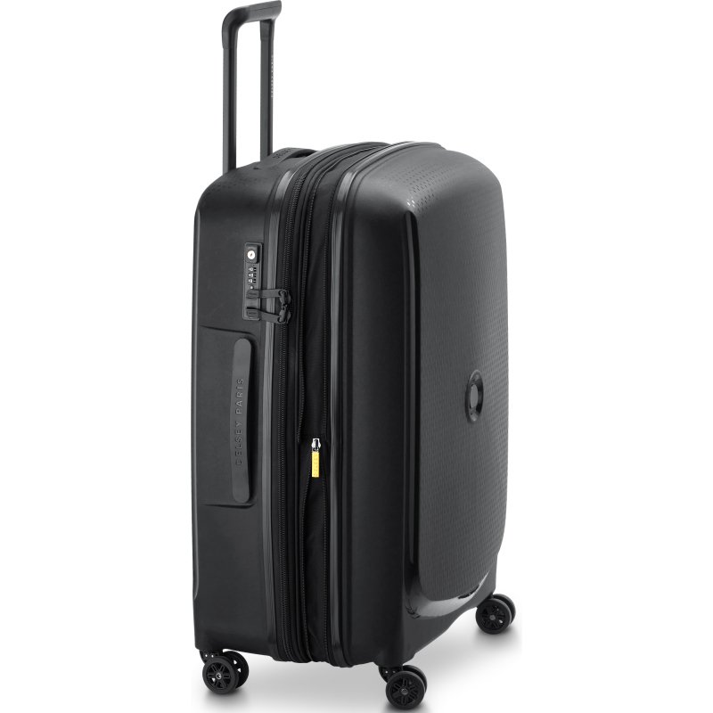 Belmont Plus Valise extensible 4 doubles roues 71 cm noir