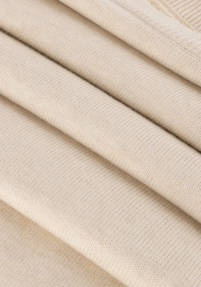 ANERKJENDT beige anerkjendt trui aksail cotton silk knit