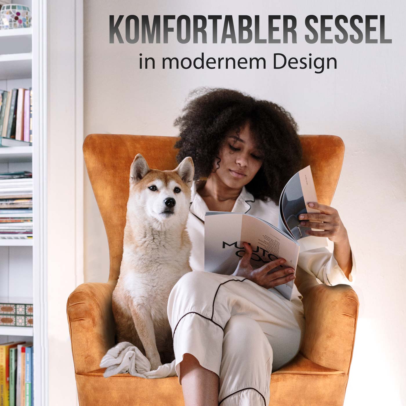 Lounge-Sessel MCW-L63, Cocktailsessel Polstersessel Relaxsessel, drehbar, vintage Samt Metall ~ gold-braun