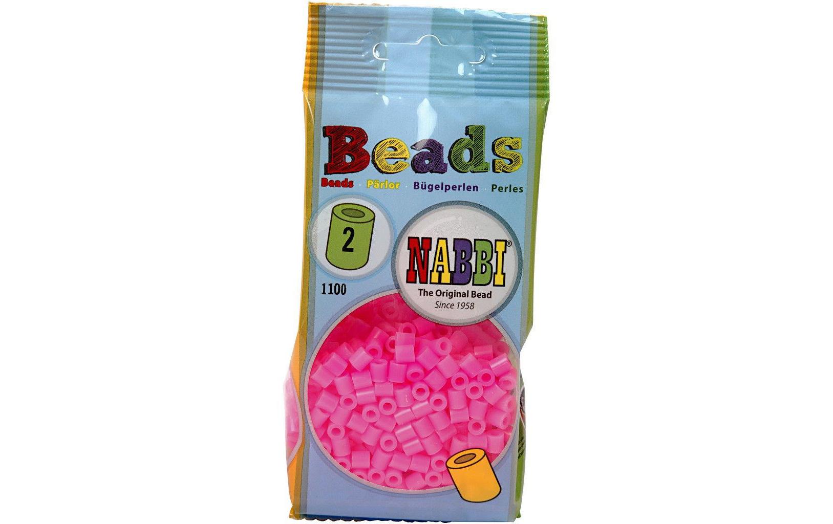 Bügelperlen Nabbi Medium PinkBeads