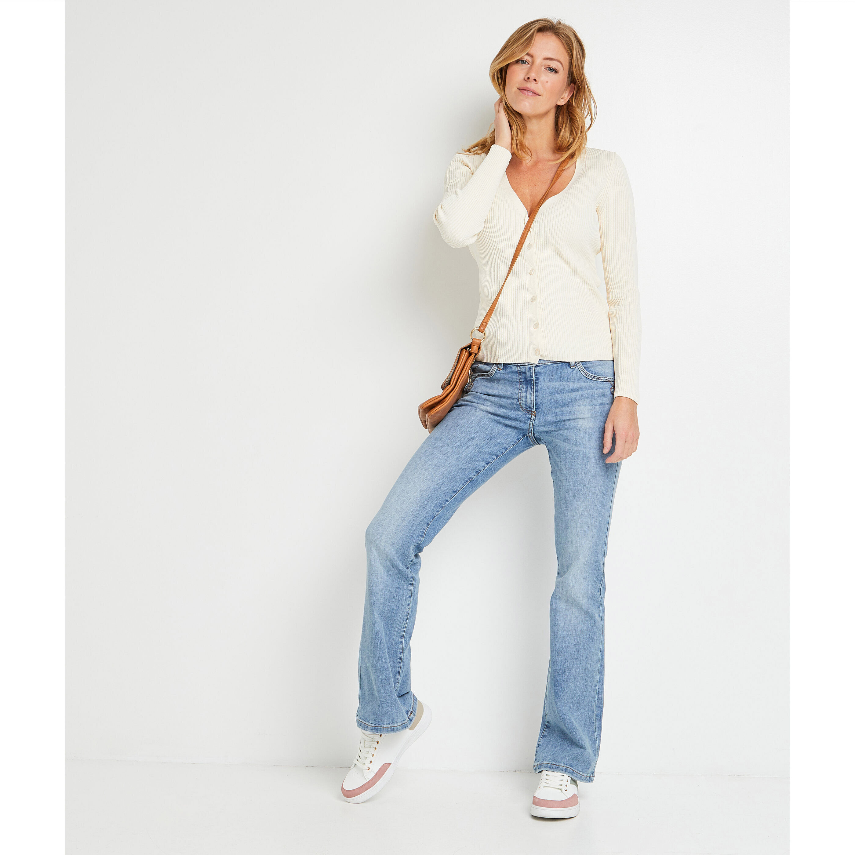 Jean bootcut BALI femme - LIGHT STONE