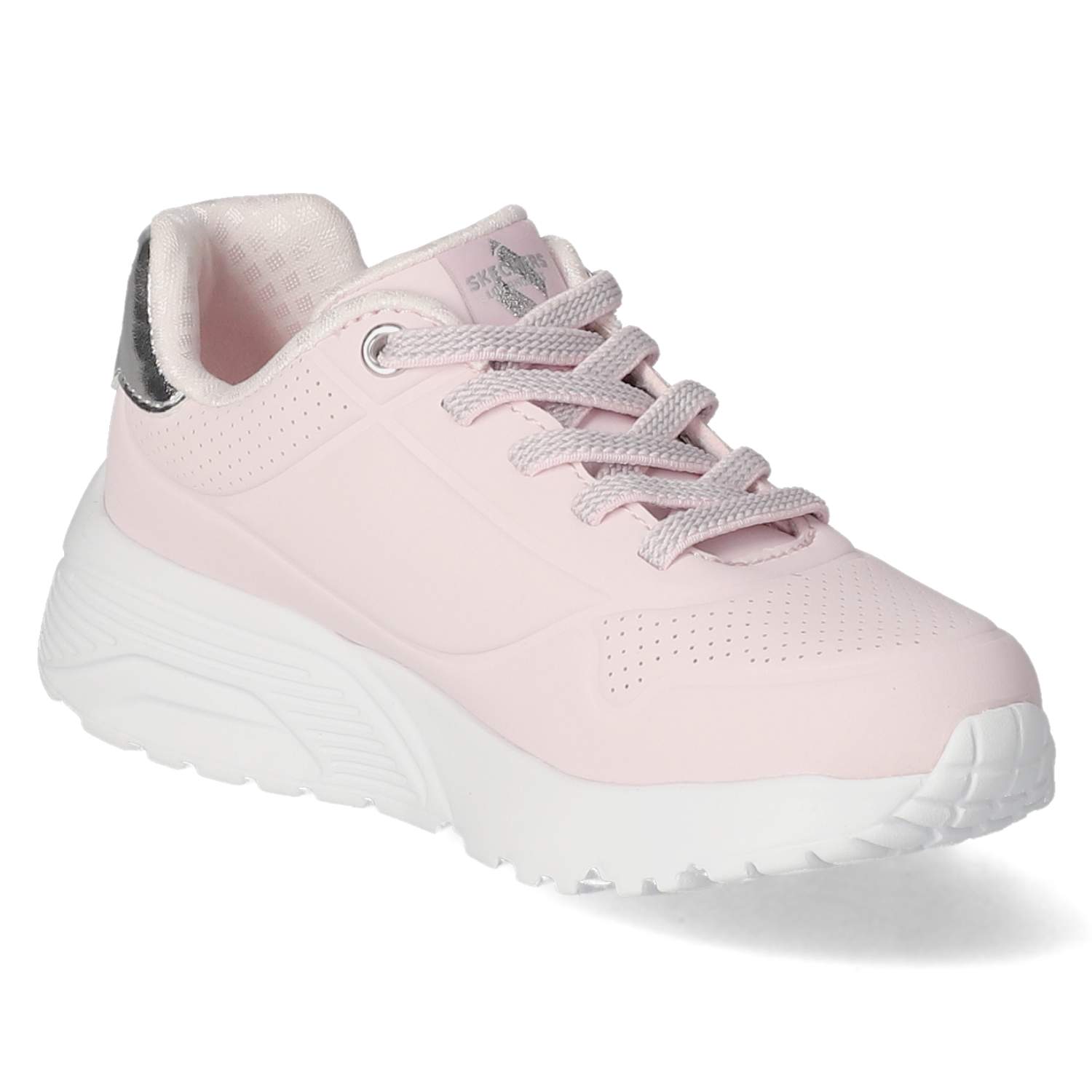 Skechers Low Sneaker METALLIC MODE - pink/silver