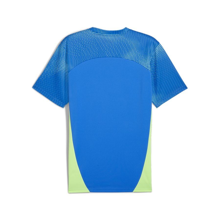 PUMA T-shirt d'Entraînement IndividualFINAL - Bleu/Fizzy Apple