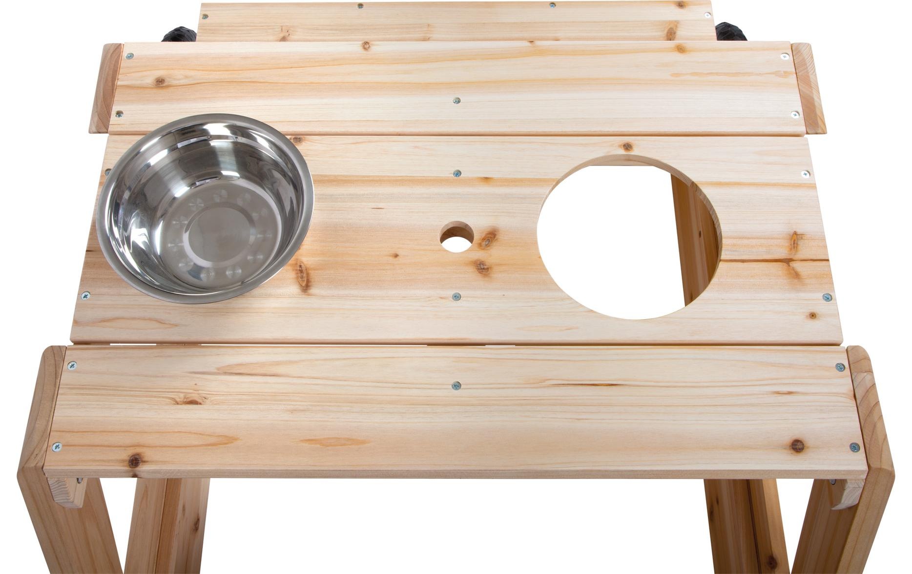 Small Foot Sandkasten »mit Sitzgruppe und Matschtisch«