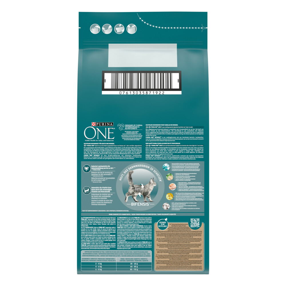 Purina ONE Adult Kip - Volkoren Granen6 kg