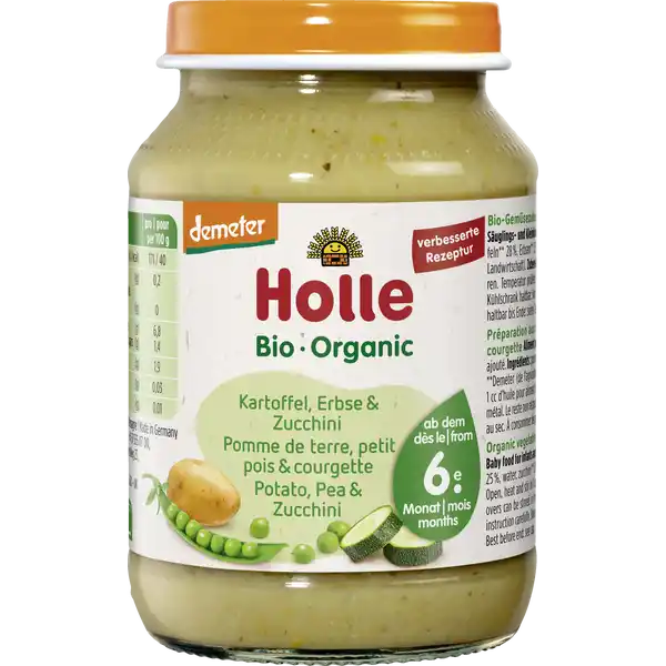 Kartoffel, Erbse & Zucchini  ab dem 6. Monat