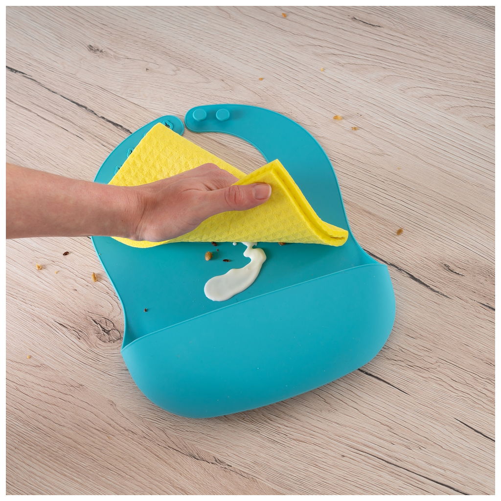 reerreer   Eat Tidy Silikonlätzchen blau
