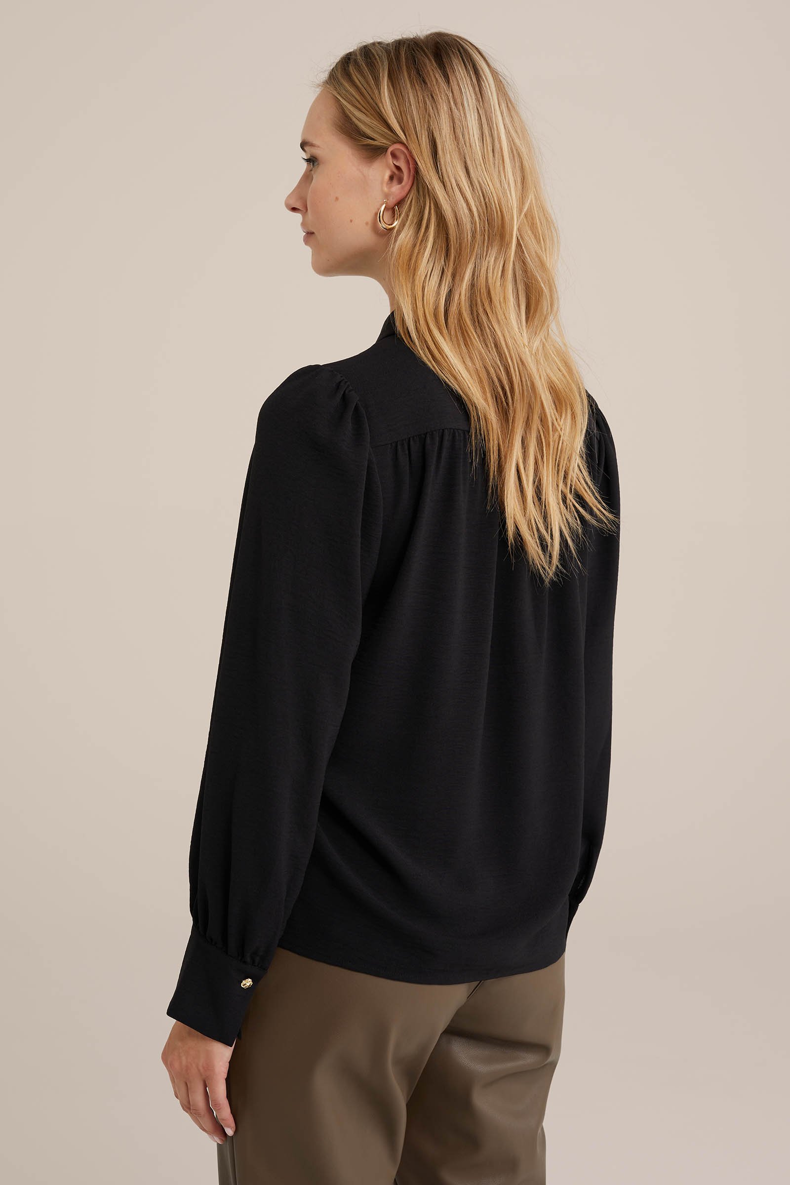 blouse WE Fashion Zwart