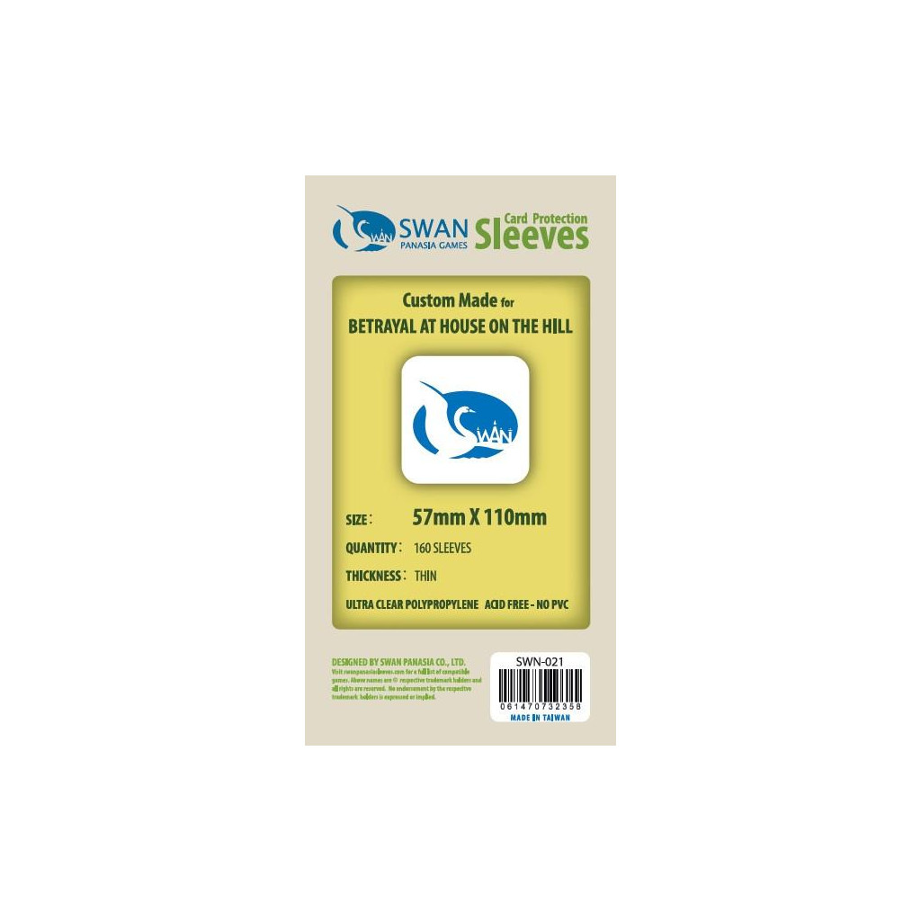 Swan Panasia - Card Sleeves Standard - 57x110mm - 150p