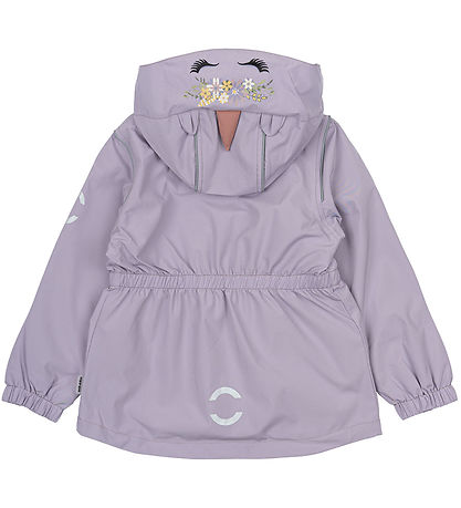 Mikk-Line Sommerjacke - Lavender Aura m. Einhorn