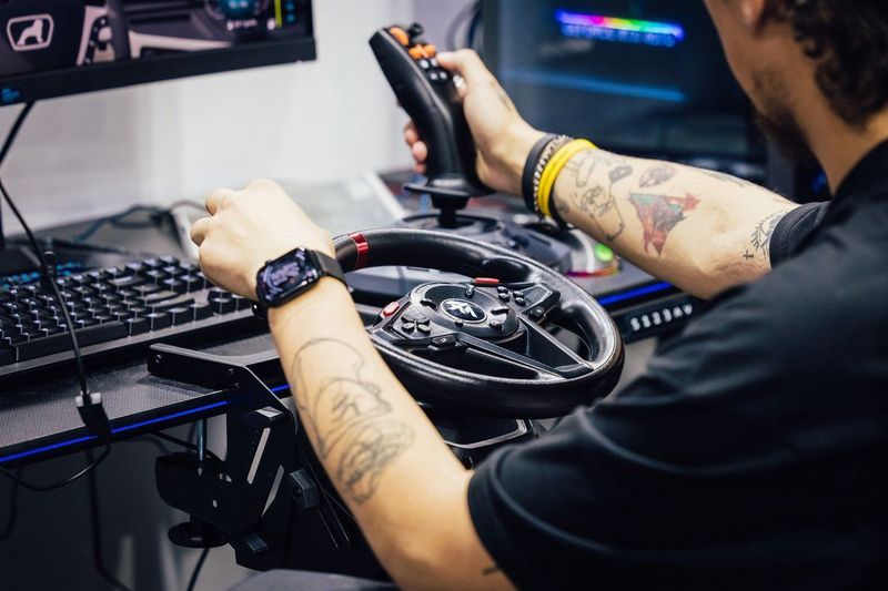 Thrustmaster - SimTask Steering Kit - Racestuurbevestiging - Zwart - Compatibel met T128 en T248