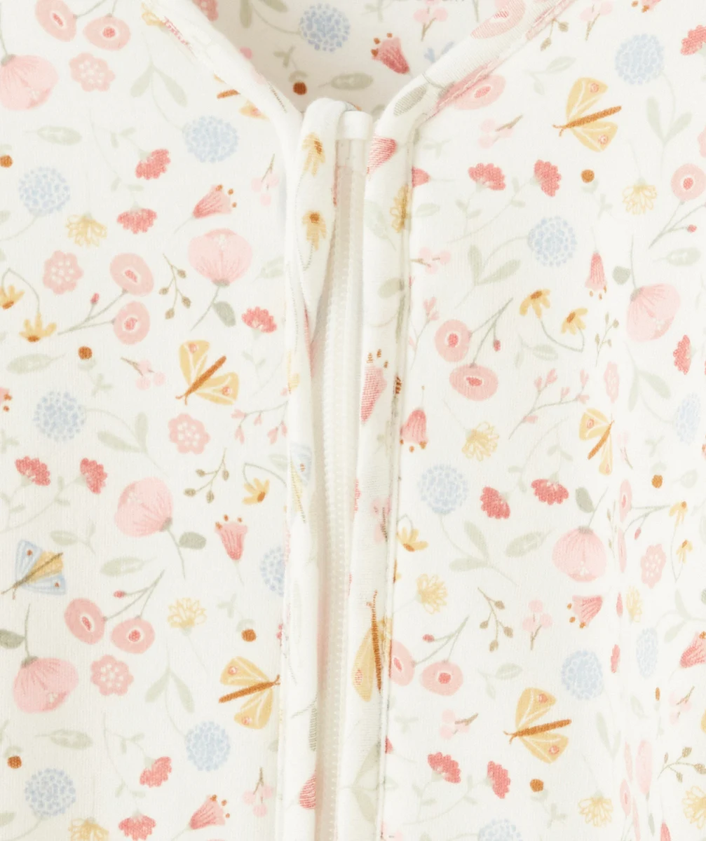 LITTLE DUTCHGIGOTEUSE EN COTON HIVER 90CM AVEC FLEURS ET PAPILLONS