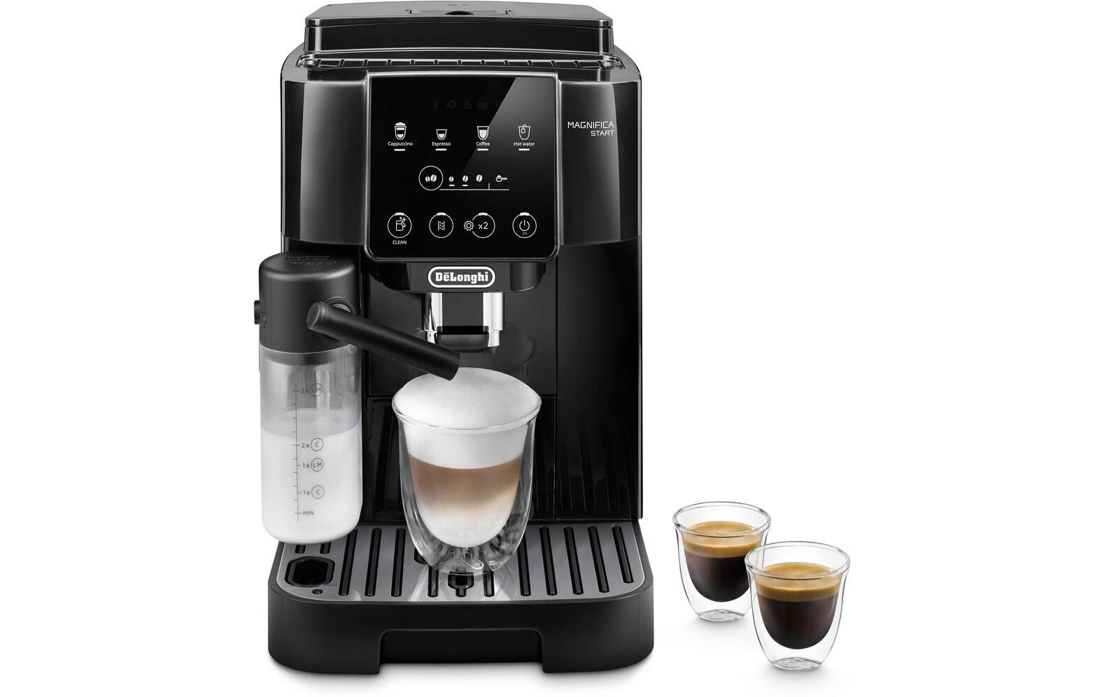 Kaffeevollautomat Magnifica Start Milk ECAM220.60.B Schwarz<br>Kaffeevollautomat