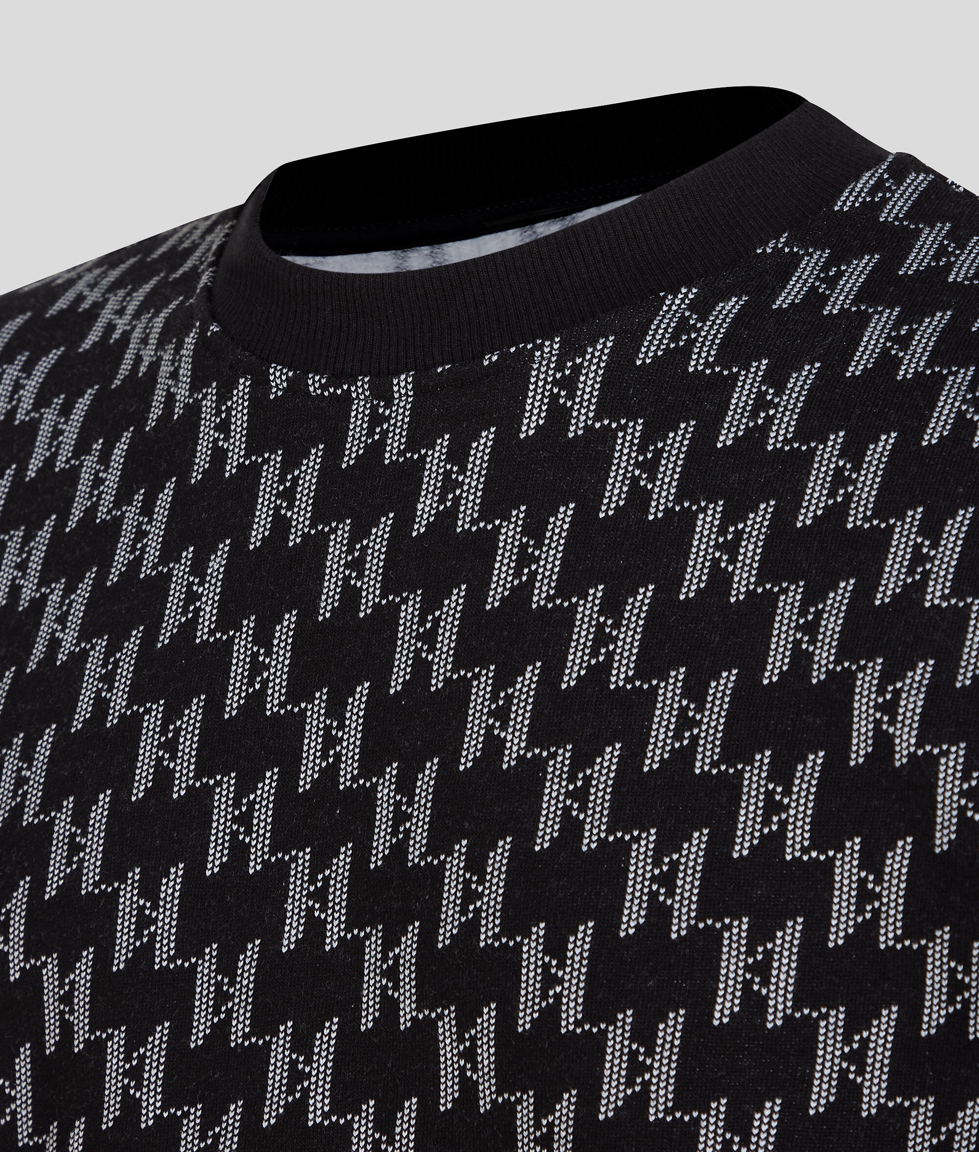 SWEAT-SHIRT EN JACQUARD KL MONOGRAM