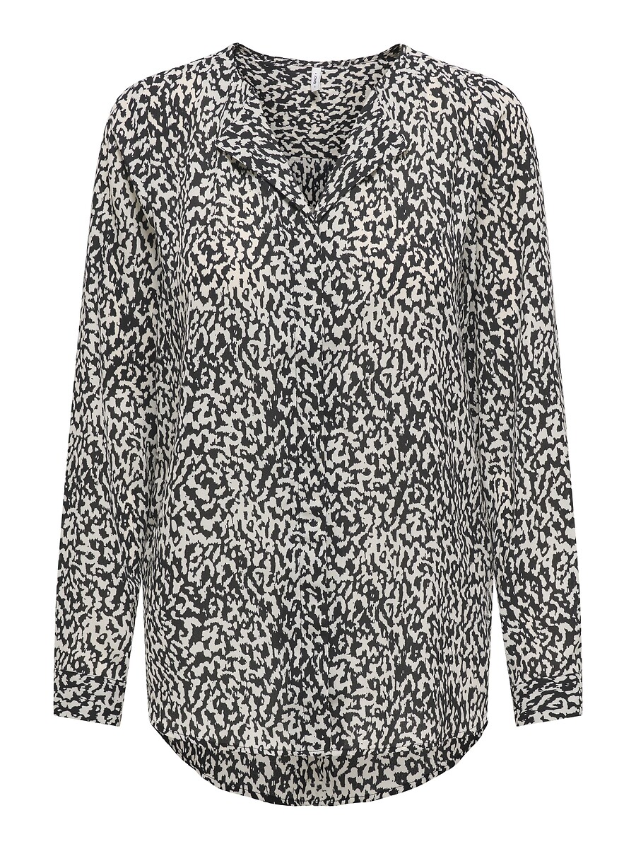 SOMENTE<br>Blusa de manga comprida estampada