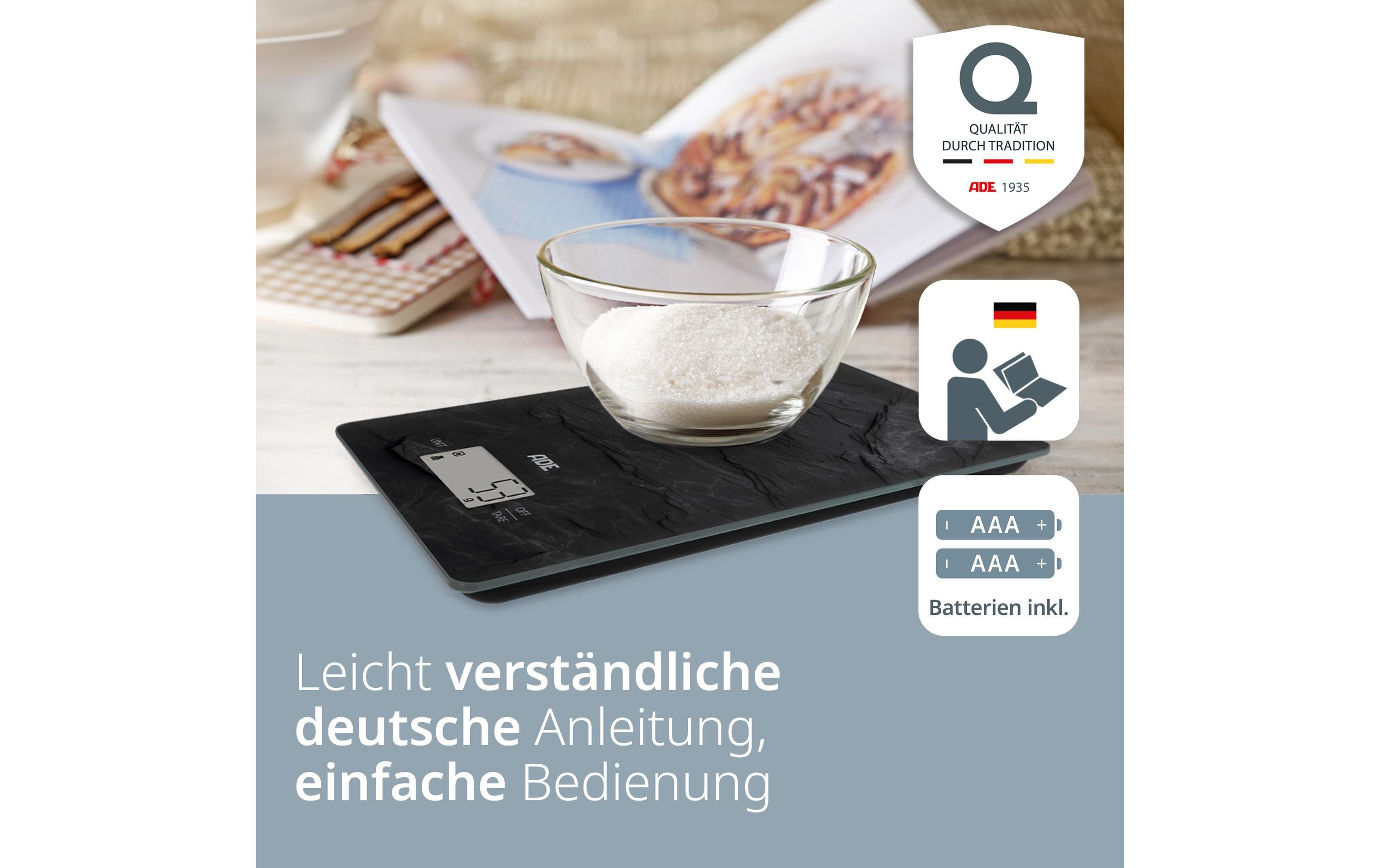 Küchenwaage Julia SchieferDigitale Küchenwaage