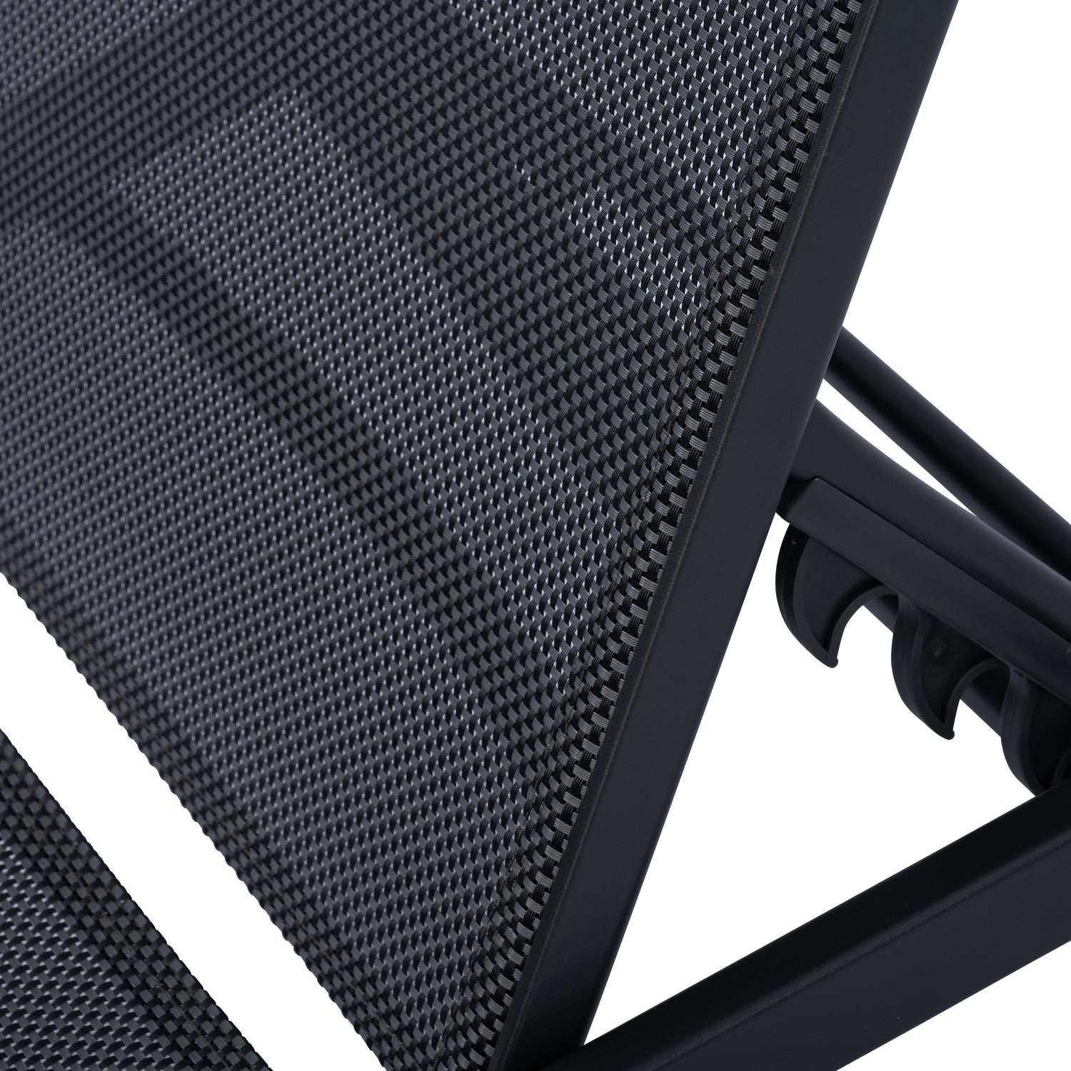 Intratuin ligbed Lulu donker grijs 199 x 61 x 33 cm