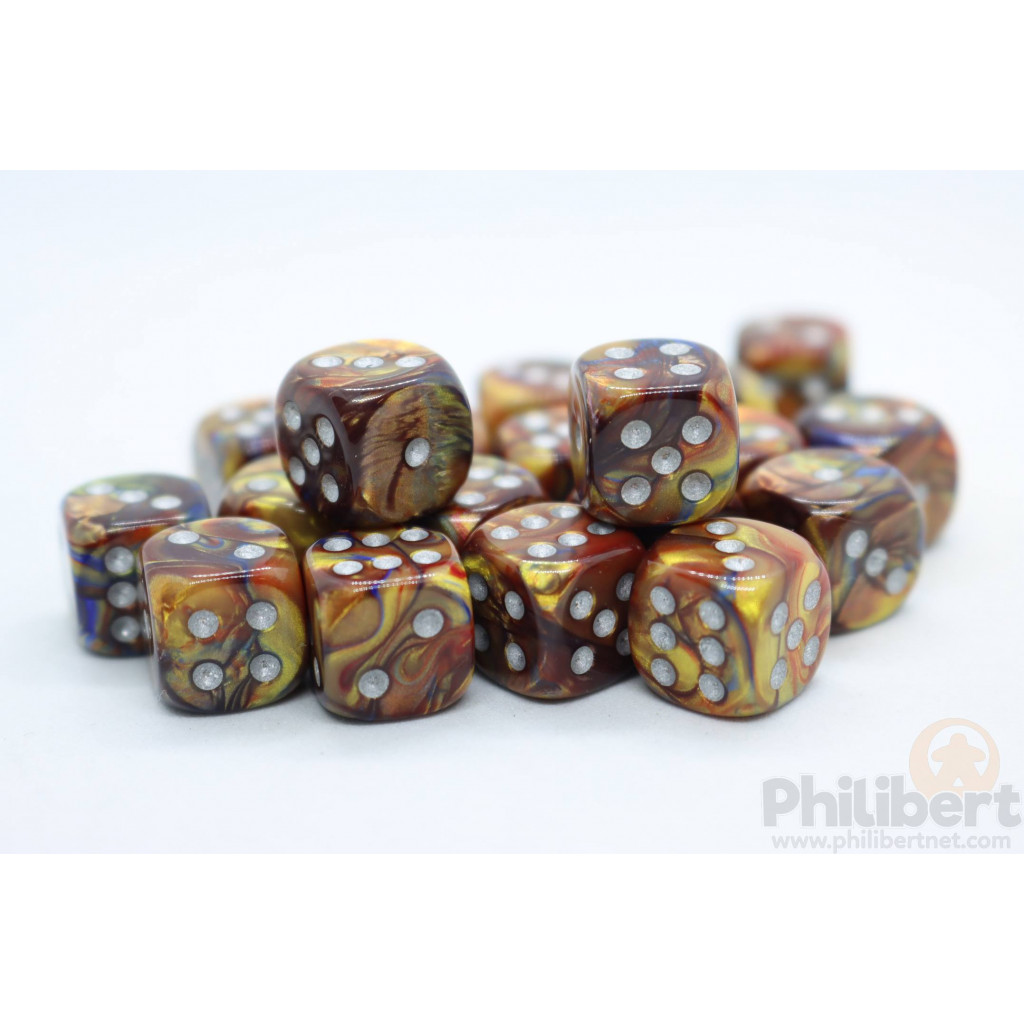Set de 36 Dés Chessex : Lustrous