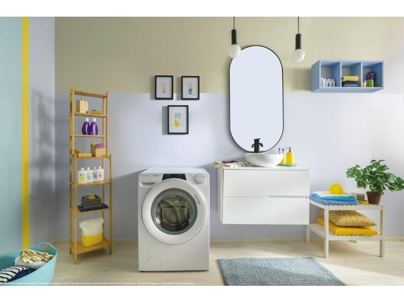Candy Waschmaschine RO 1496DWMCT/1-S Links Frontlader mit 9 kg Ladekapazität