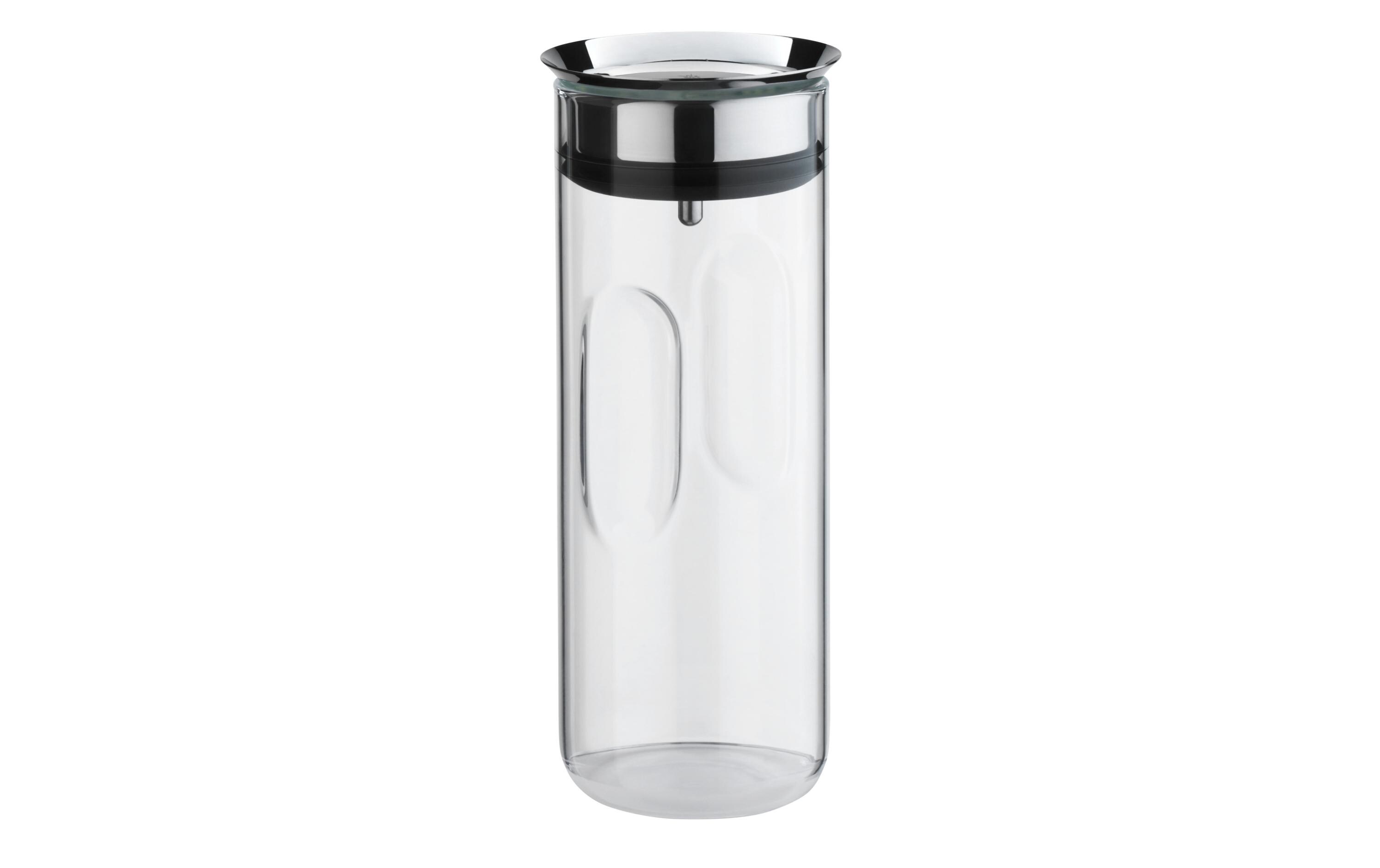 Karaffe Motion 0.8 l, TransparentWasserkaraffe mit Kippmechanismus