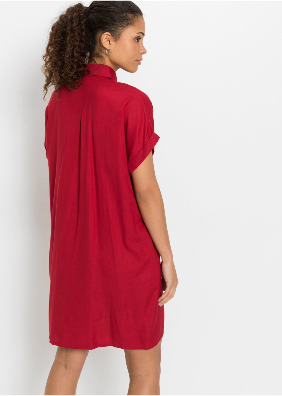 Robe-chemise en viscose