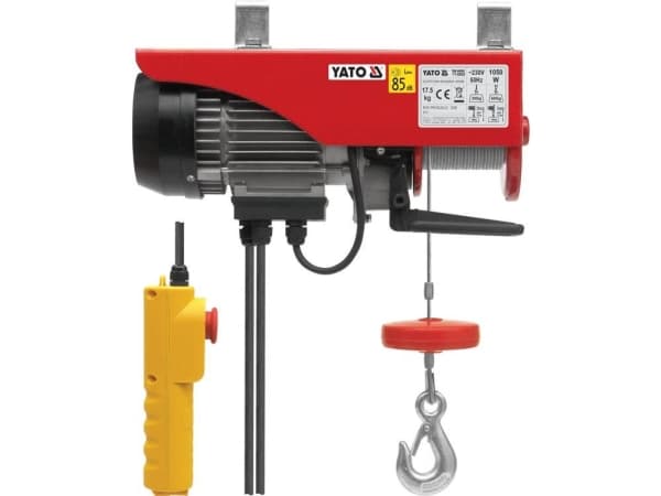 Yato YT-5905, Elektrisk vinsj, 12 m, 300 kg, 600 kg, 11 m, 5 m