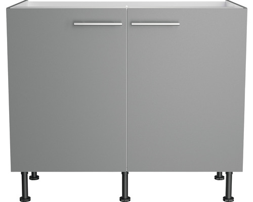 Optifit spoelbakkast Mats825 BxDxH 100x58,4x87 cm basaltgrijs mat gedemonteerd