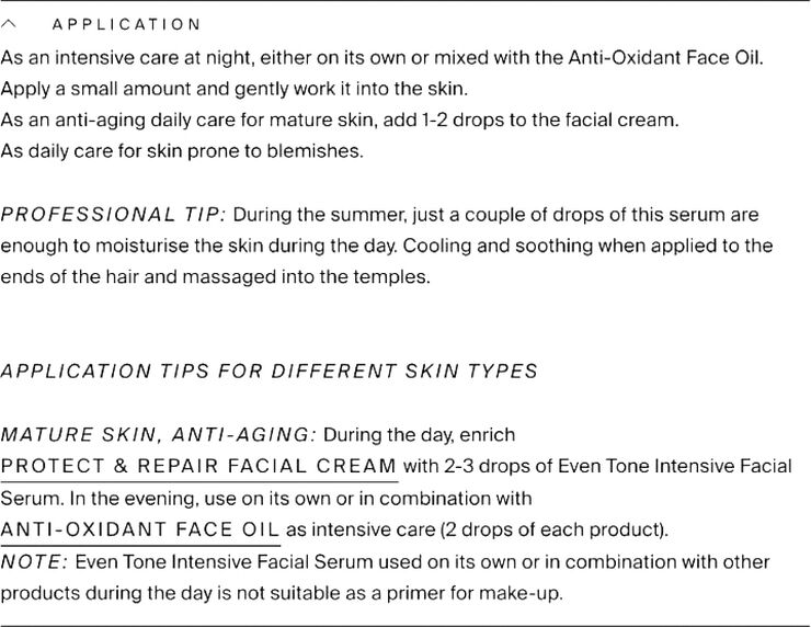 Less Is More Organic Even Tone Intensive Facial Serum 30 ml.