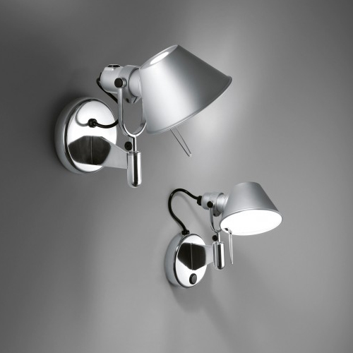 Wandlamp Tolomeo Faretto retrofit met schakelaar