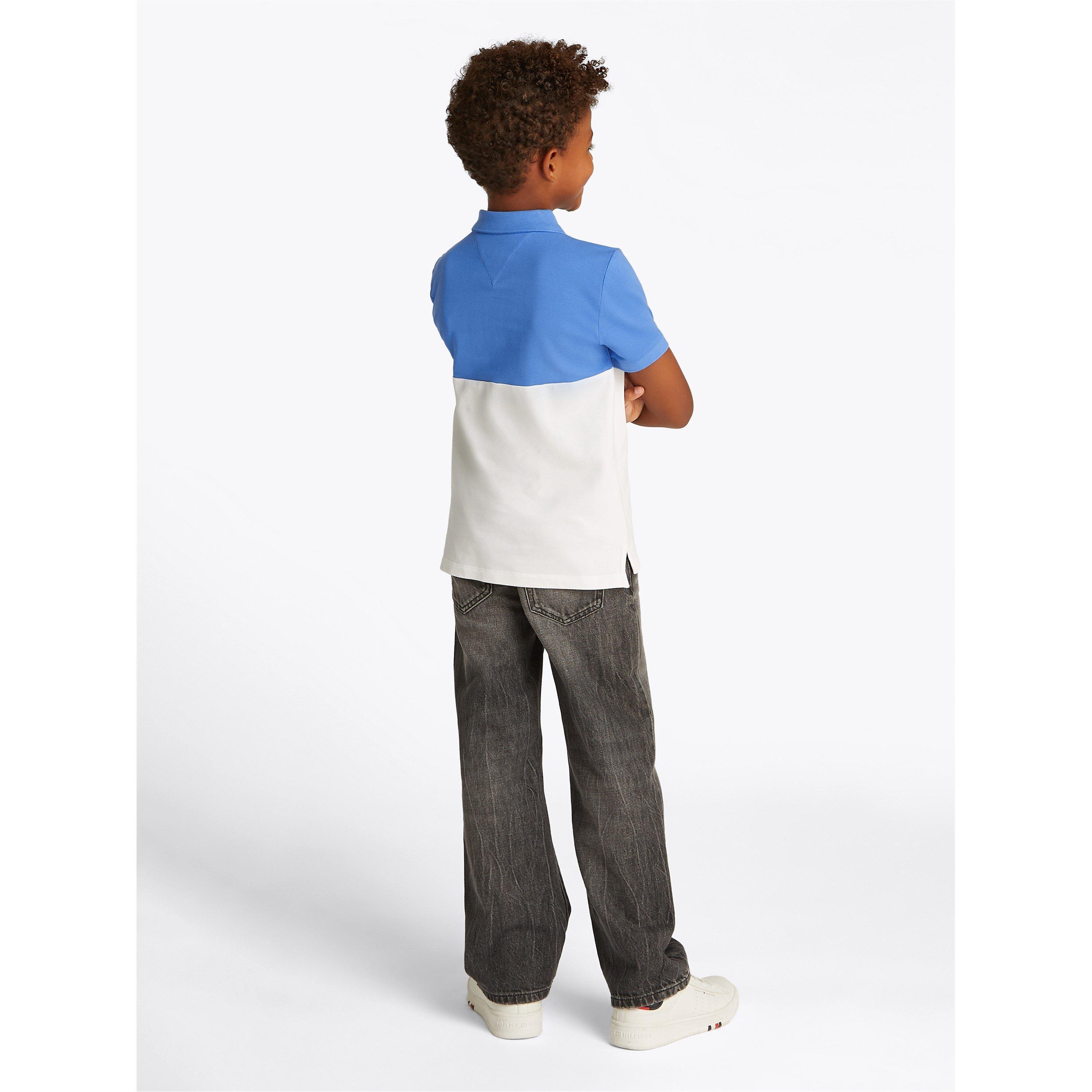 Tommy Hilfiger Mini Corp Colourblock Polo Ss