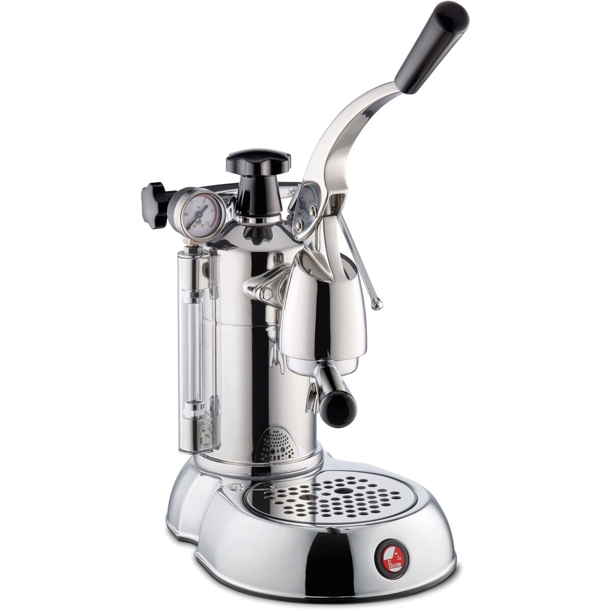 Stradivari Professional Espressomaskin Rustfritt stål med svarte håndtak LPLSPL01EU