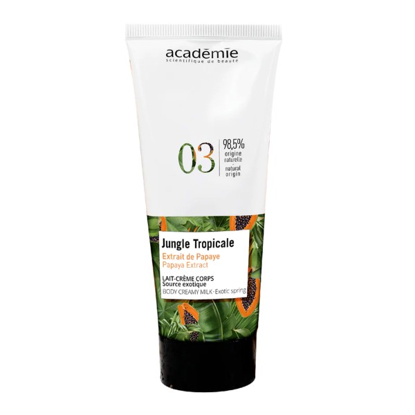 Academie Jungle Tropicale Lait Crème Corps Source Exotique - Milchige Körpercreme 100ml