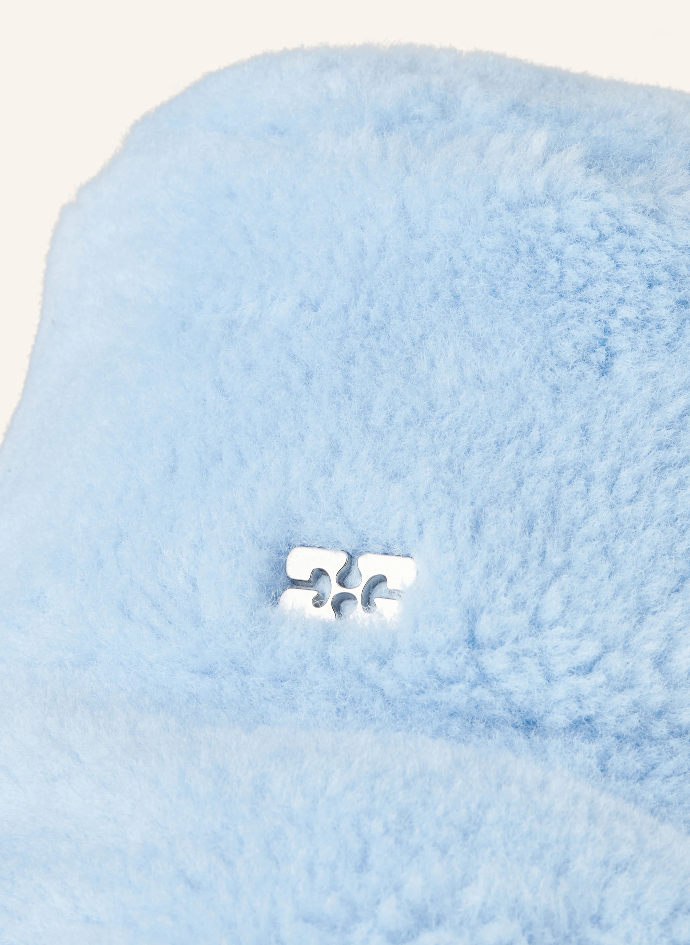 GANNI Bucket-Hat aus Teddyfell