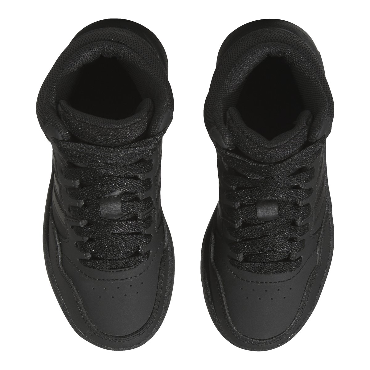ADIDAS-Hoops_mid-jb-Baskets de basketball - Talon plat - Noir/Noir