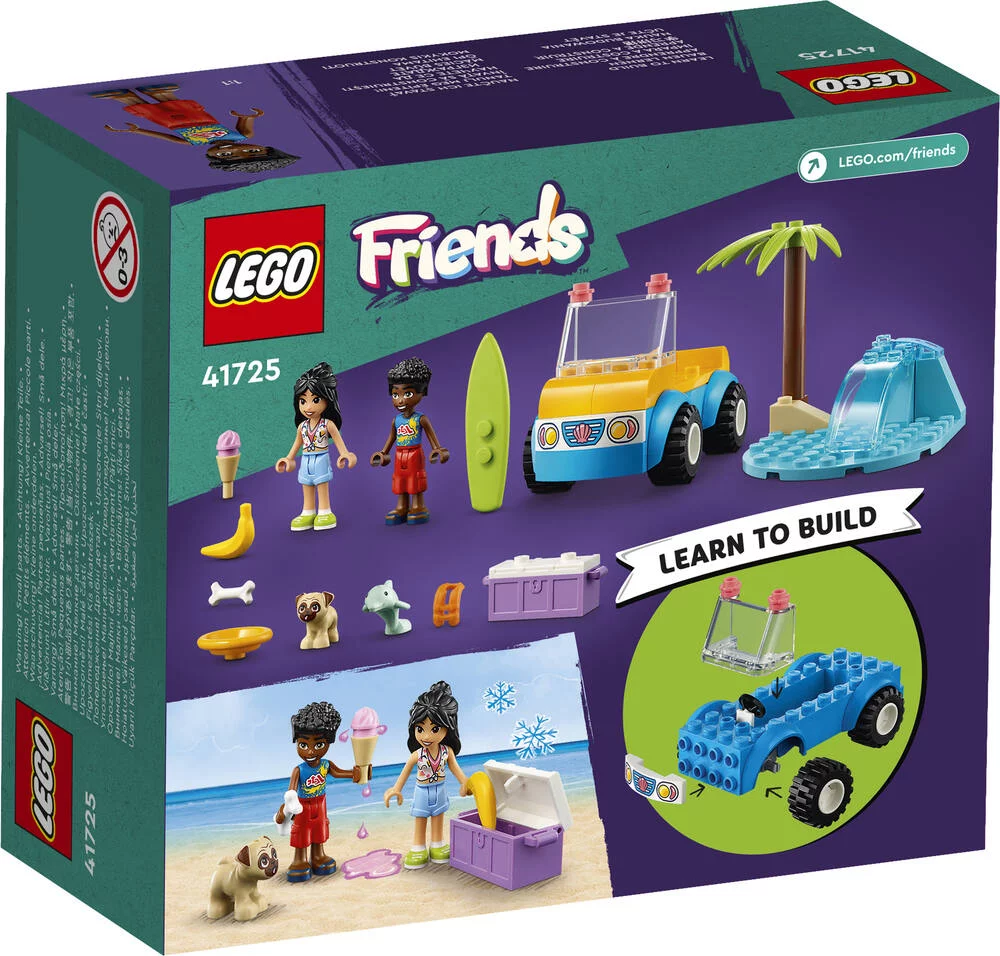 LEGO®FRIENDS 41725 - LA JOURNEE A LA PLAGE EN BUGGY