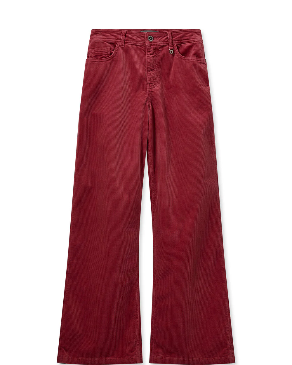 Mos Mosh  Dara Corduroy fløjlsbukser - Garnet