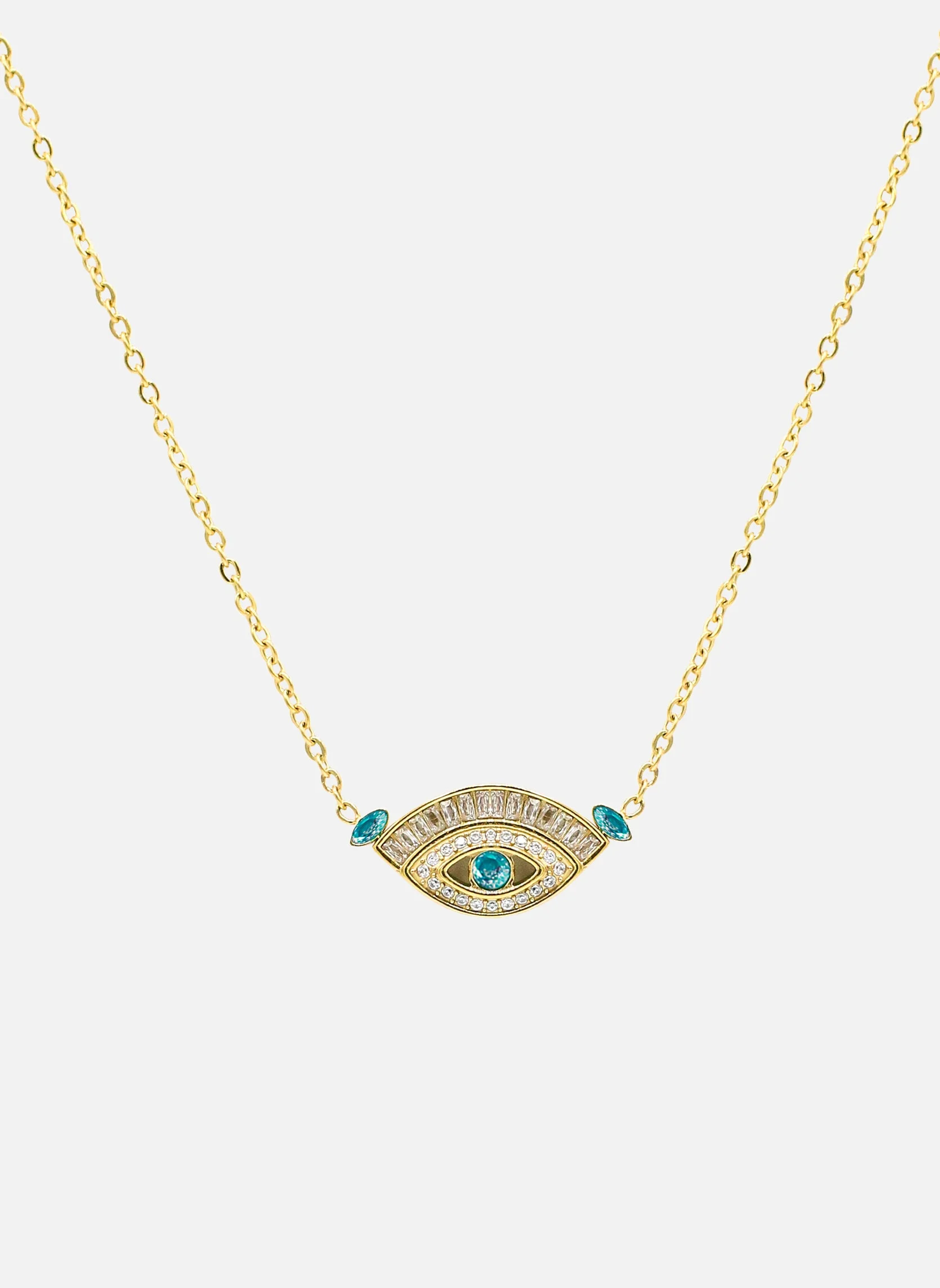 ALEXANDRIE - Collier chaîne alexandrie | Bleu