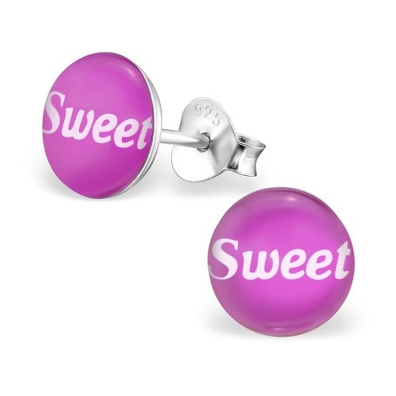 Boucle d'oreille sweet en argent 925/1000