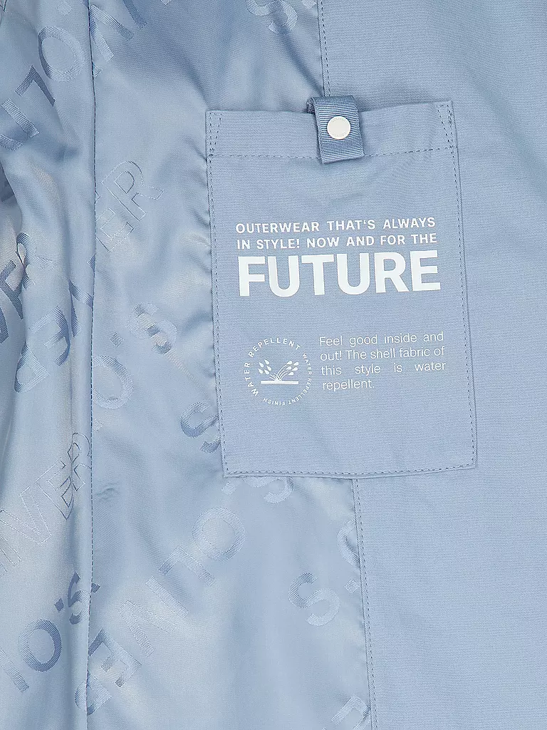 S.OLIVER Trenchcoat blau